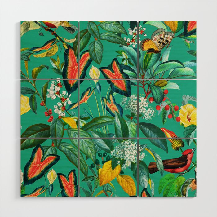 World of Birds X Wood Wall Art Gallery Image 1