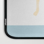 Dogs Near Water - Yellow and White Laptop Sleeve Gallery Image 3