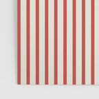 Red And Cream Striped Poster Gallery Image 3