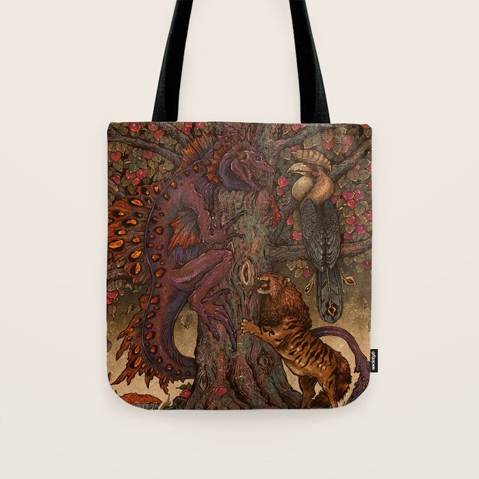 Beware The Jabberwocky Tote Bag Gallery Image 1