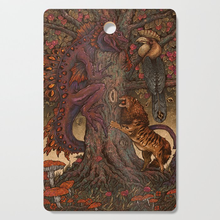 Beware The Jabberwocky Cutting Board Gallery Image 1