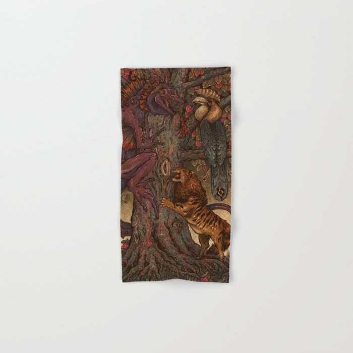 Beware The Jabberwocky Bath Towel Gallery Image 1