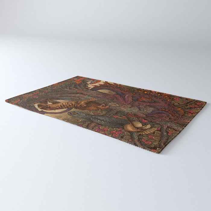 Beware The Jabberwocky Rug Gallery Image 3