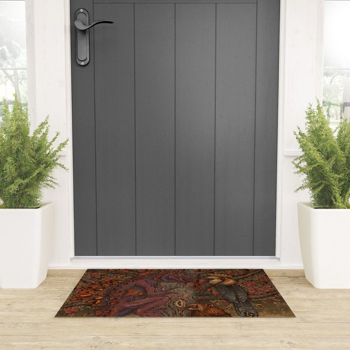 Beware The Jabberwocky Welcome Mat Gallery Image 3