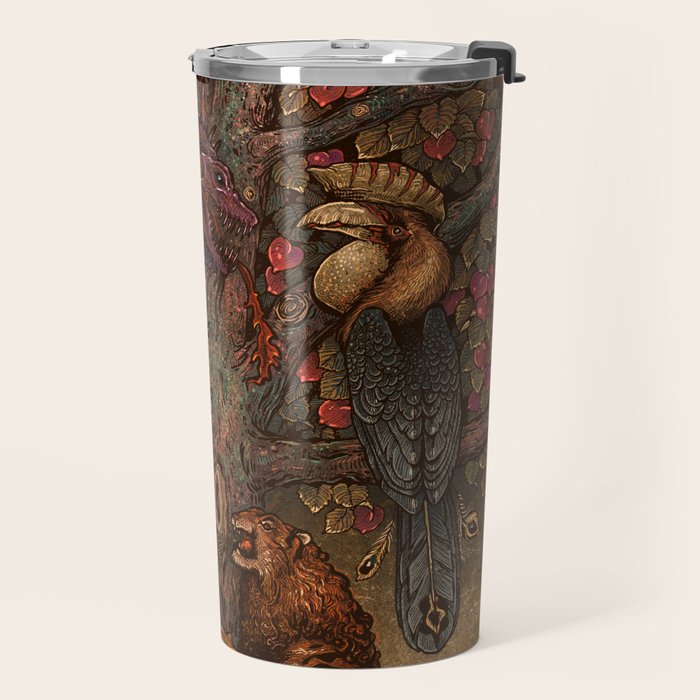 Beware The Jabberwocky Travel Mug Gallery Image 2