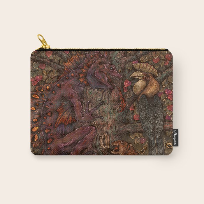 Beware The Jabberwocky Carry All Pouch Gallery Image 1