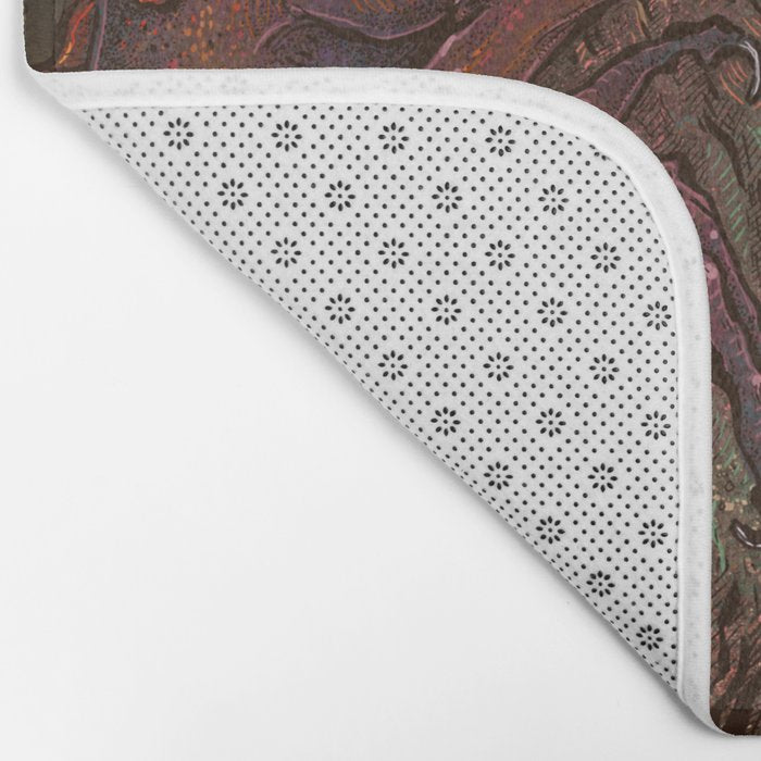 Beware The Jabberwocky Bath Mat Gallery Image 2