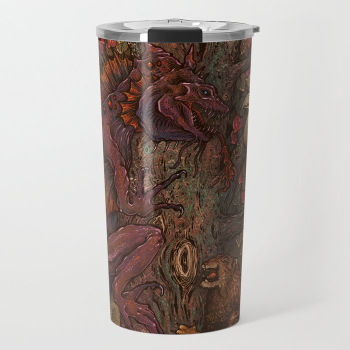 Beware The Jabberwocky Travel Mug Gallery Image 1