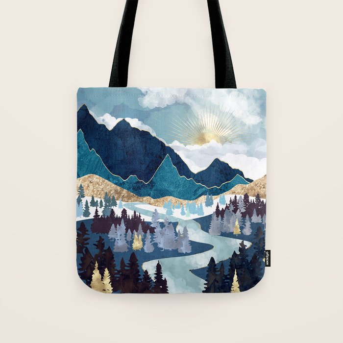 Valley Sunrise Tote Bag Gallery Image 1