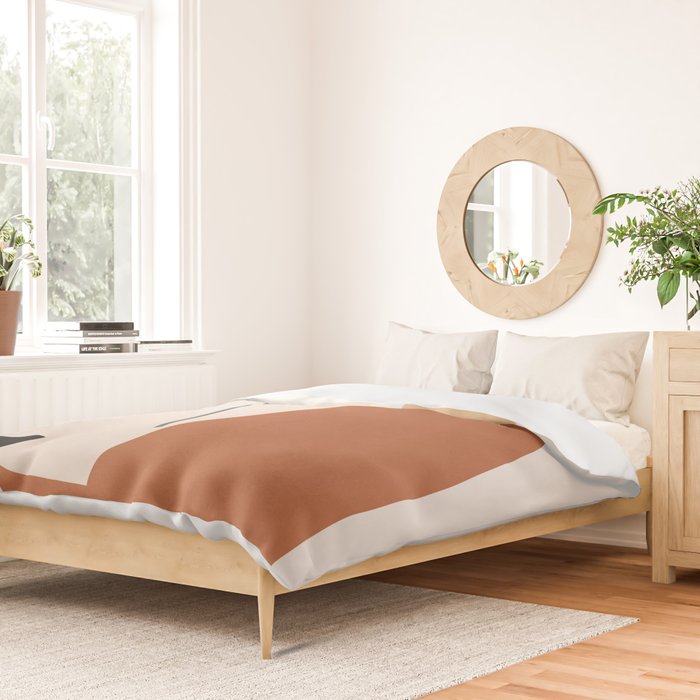 Abstract Minimal Shapes Duvet Cover Gallery Image 2