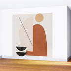 Abstract Minimal Shapes Wall Mural Gallery Image 2