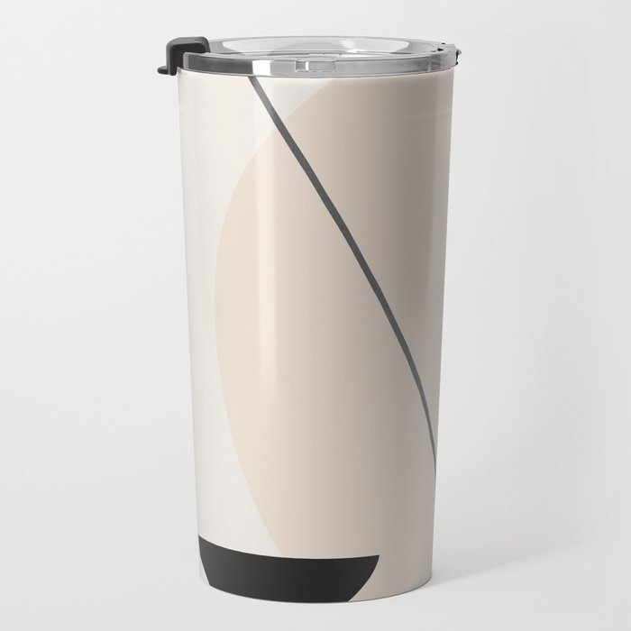 Abstract Minimal Shapes Travel Mug Gallery Image 3