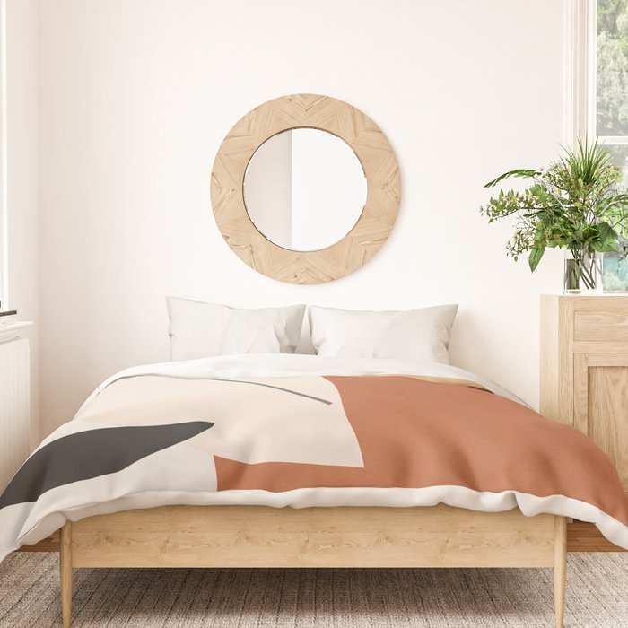 Abstract Minimal Shapes Duvet Cover Gallery Image 3