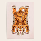 King Of The Jungle 03: Peach Tiger Edition Poster Gallery Image 4