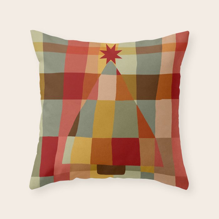 Carnival Christmas Throw Pillow Gallery Image 6