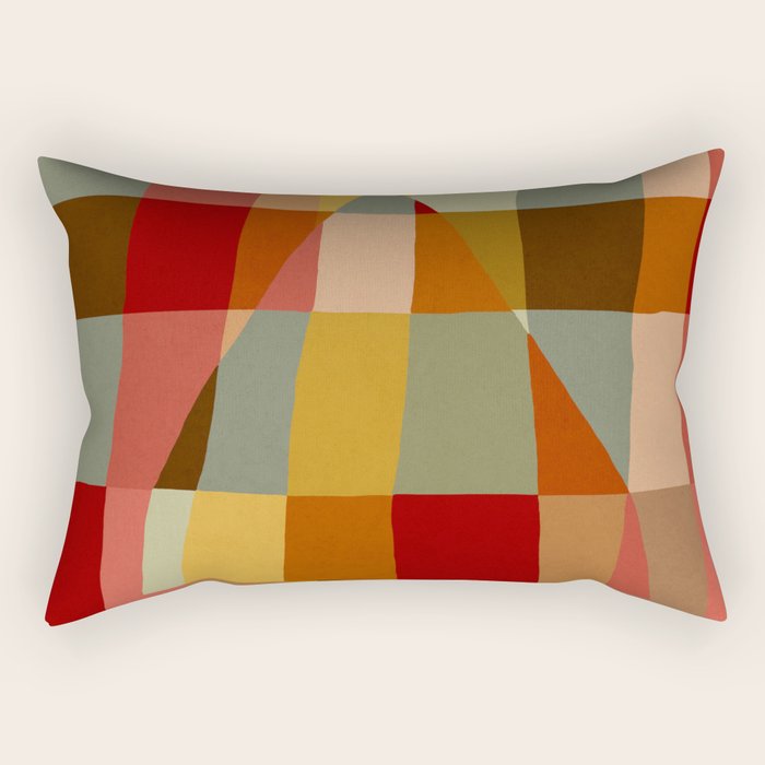 Carnival Christmas Rectangular Pillow Gallery Image 2