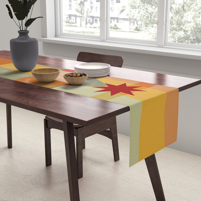 Carnival Christmas Table Runner Gallery Image 2
