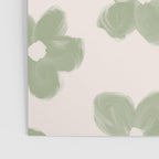 Sage Green Flowers Poster Gallery Image 3