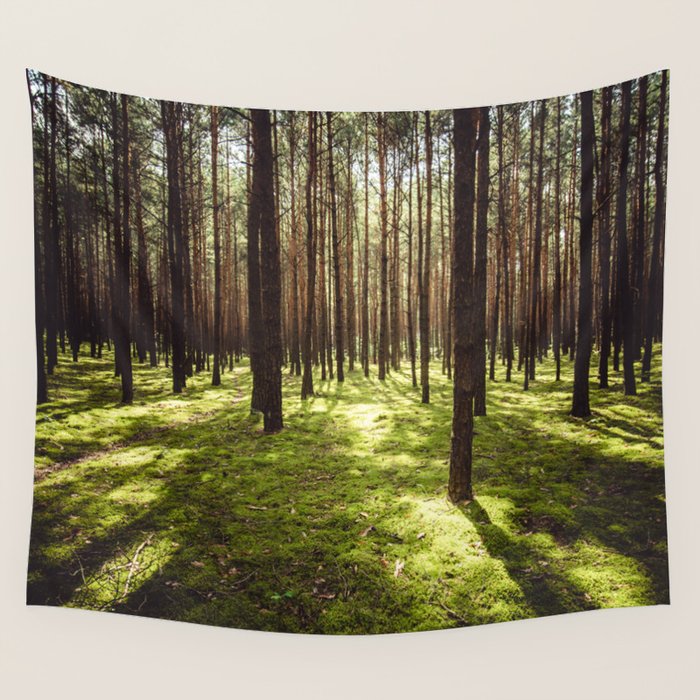 FOREST - Landscape and Nature Photography Wall Tapestry Gallery Image 4