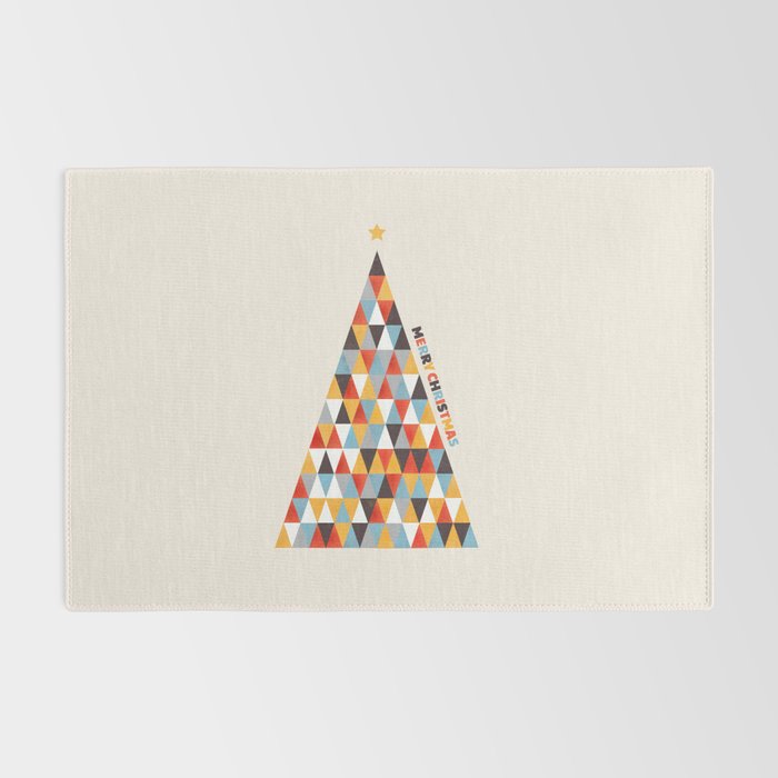 Modern Christmas Tree Rug Gallery Image 2