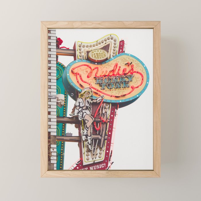Nudie's Honkytonk - Nashville Mini Art Print Gallery Image 1