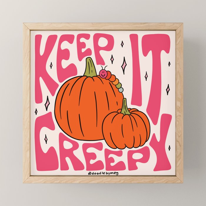 Keep It Creepy Mini Art Print Gallery Image 1