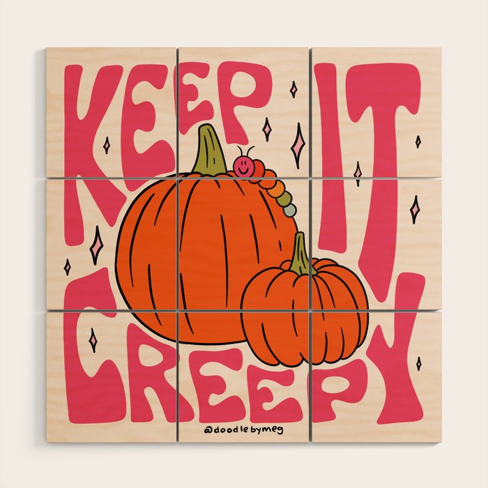 Keep It Creepy Wood Wall Art Gallery Image 1