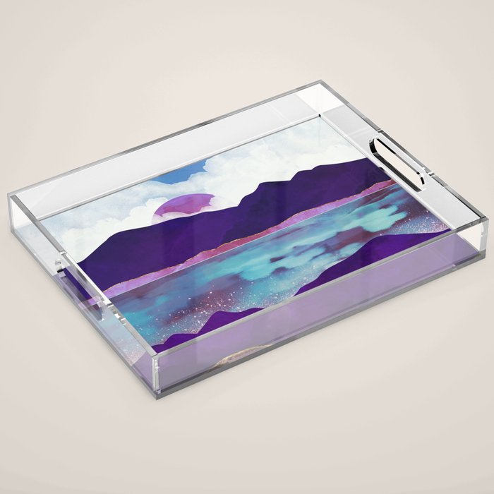 Dark Sea Acrylic Tray Gallery Image 1