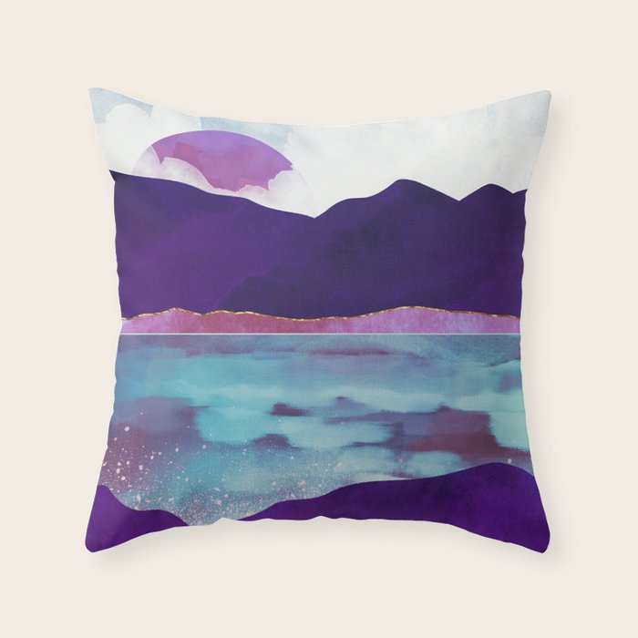 Dark Sea Throw Pillow Gallery Image 6