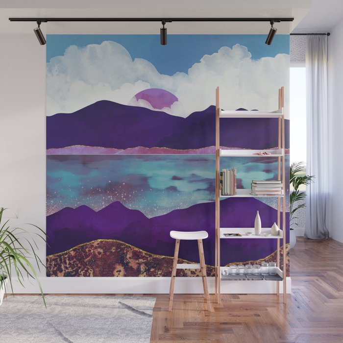 Dark Sea Wall Mural Gallery Image 1