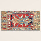 Sehna Kurdish Northwest Persian Rug Print Desk Mat Gallery Image 3