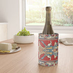 Sehna Kurdish Northwest Persian Rug Print Wine Chiller Gallery Image 4