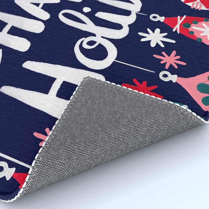 Happy Holidays - Navy Rug Gallery Image 4