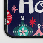Happy Holidays - Navy Laptop Sleeve Gallery Image 3