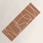 Abstract line art 22 Yoga Mat Gallery Image 1