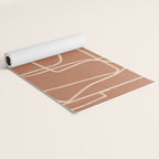 Abstract line art 22 Yoga Mat Gallery Image 2