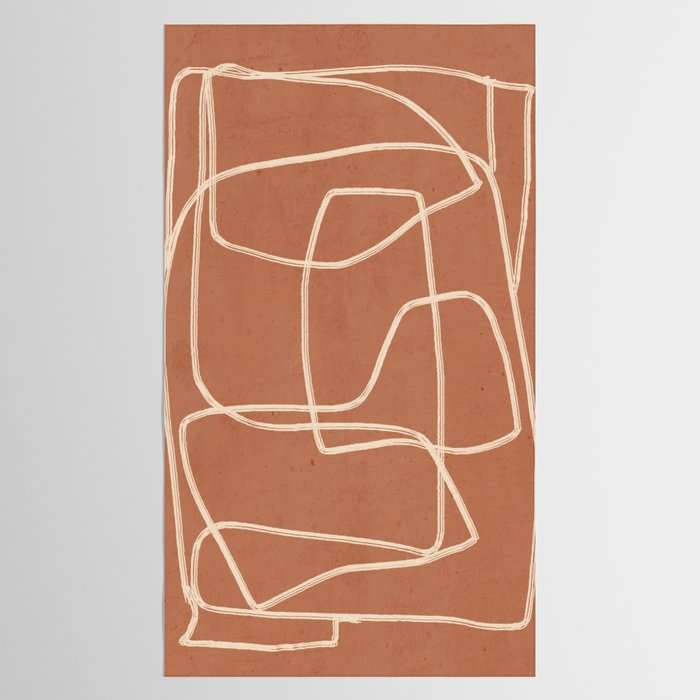 Abstract line art 22 Tablecloth Gallery Image 2
