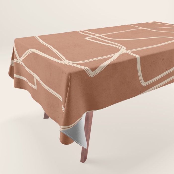 Abstract line art 22 Tablecloth Gallery Image 1