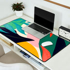 Abstract Art Tropical Leaves 42 Desk Mat Gallery Image 2