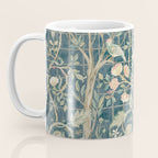 William Morris Vintage Melsetter Indigo Rose  Coffee Mug Gallery Image 3