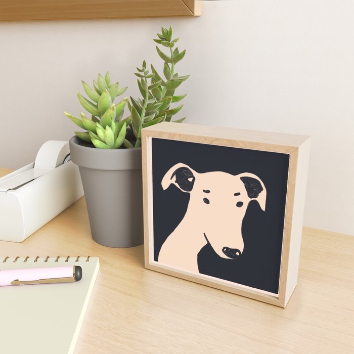Hey Greyhound Mini Art Print Gallery Image 2