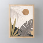 Abstract Art Tropical Leaves 97 Mini Art Print Gallery Image 1