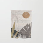 Abstract Art Tropical Leaves 97 Wall Hanging Gallery Image 1