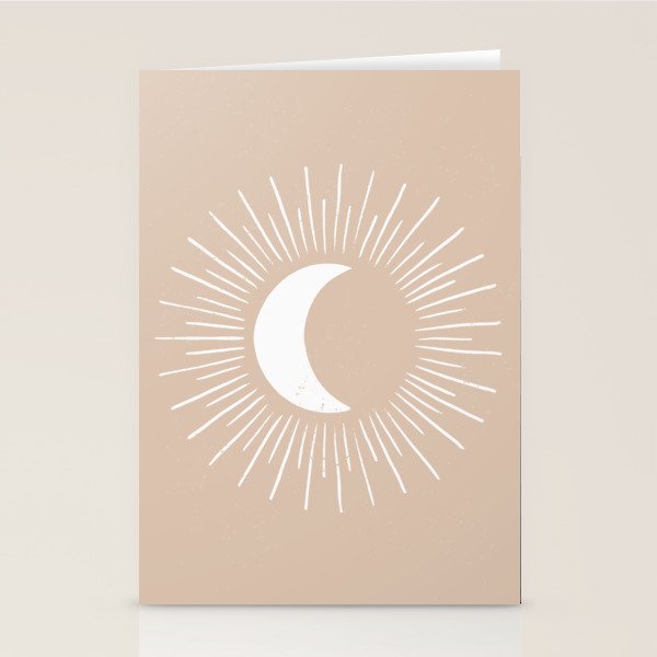 Night Glow - Sand Stationery Card Gallery Image 2
