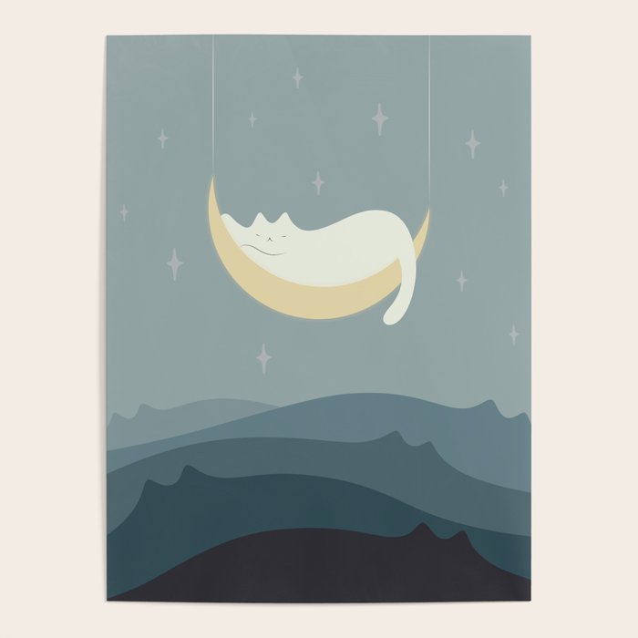 Cat Landscape 188 Poster Gallery Image 4