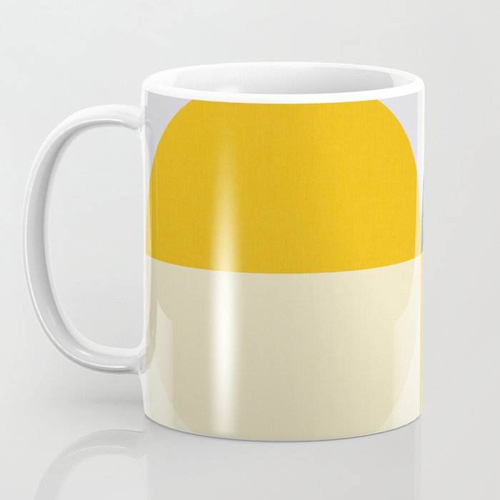 Geometric Abstract Mid Century Modern 3 Coffee Mug Gallery Image 3