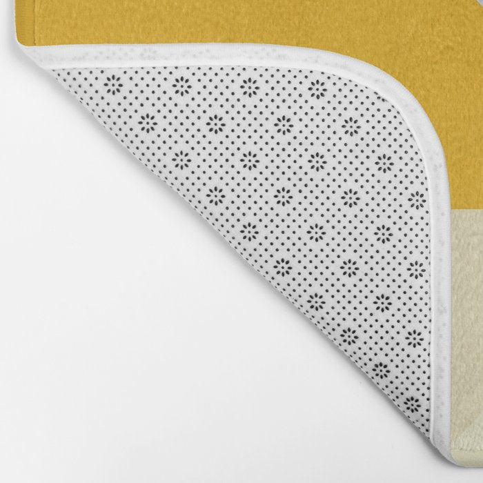 Geometric Abstract Mid Century Modern 3 Bath Mat Gallery Image 2