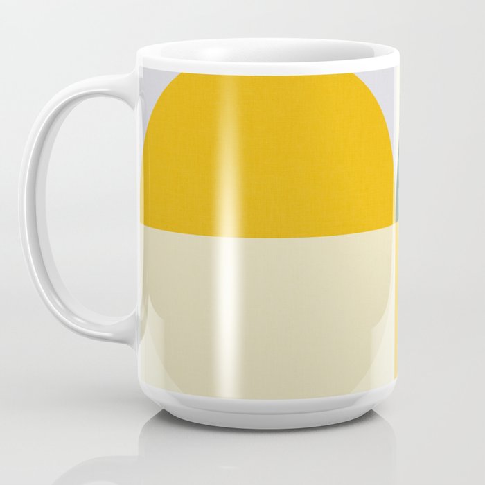 Geometric Abstract Mid Century Modern 3 Coffee Mug Gallery Image 3