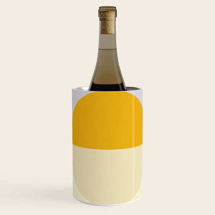 Geometric Abstract Mid Century Modern 3 Wine Chiller Gallery Image 2
