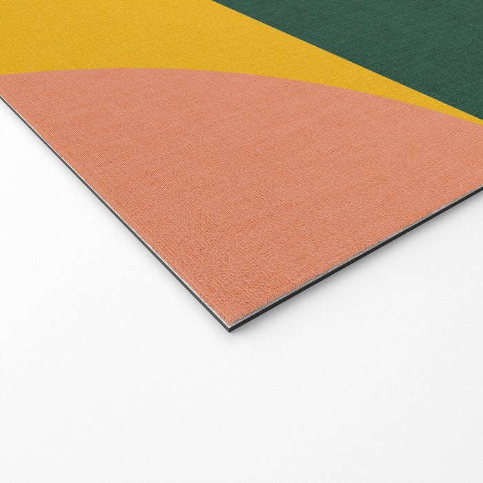 Geometric Abstract Mid Century Modern 3 Welcome Mat Gallery Image 2